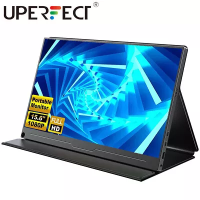 UPERFECT 15.6  1080P Monitor Portable Monitor For Laptop PC Phone Extender HDMI • $142.49