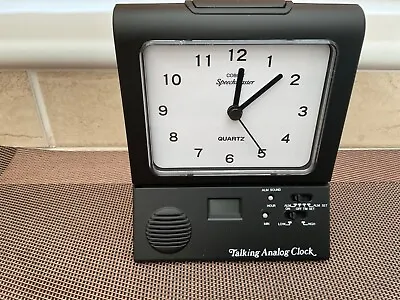 Cobolt Speechmaster Talking Analog Clock For Visually Impaired • £14.40