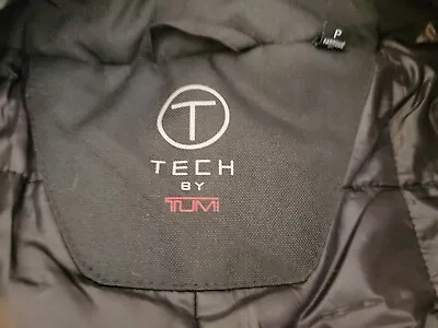 T - Tech Tumi Waterproof Wool Coat - Charcoal - Size: Small • $200