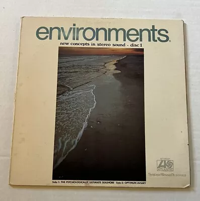 Environments  Disc 1 -Vinyl LP- Psychologically Ultimate Seashore/Optimum Aviary • $9.87