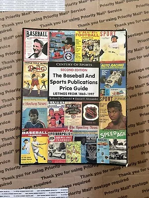 Vintage Century Of Sports Baseball & Sports Publication Price Guide 1860-1997 • $12.95