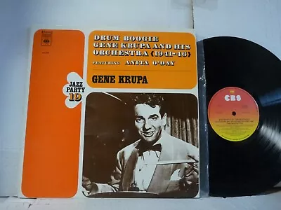 $3.99 • Buy VG++ GENE KRUPA  Drum Boogie  & ANITA O'DAY  AUSTRALIA LP       @