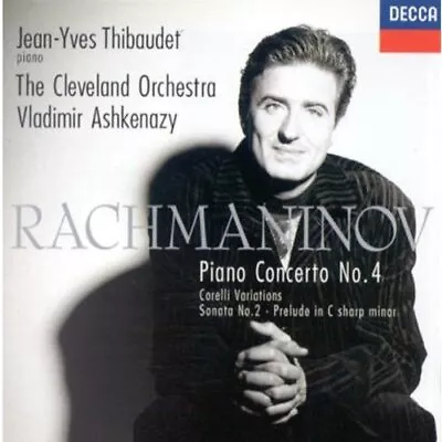 Piano Concerto 4 Sonata 2 CD Sergei Rachmaninov Fast Free UK Postage • £1.83