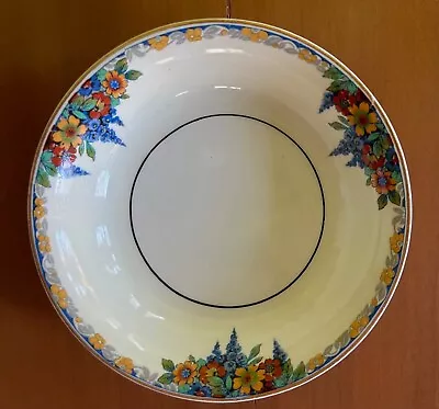 Antique J&G Meakin England Sol 391413 Fruit/Dessert Bowl RARE Floral Pattern • $19