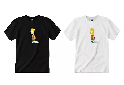 $14.65 • Buy Bart Simpson Retro Cartoon T-shirt Tee Adult Unisex New