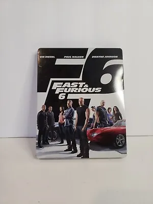 Fast & Furious 6 (Blu-ray Steelbook) Dwayne Johnson Vin Diesel • $7.99