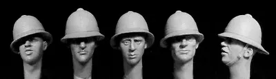 Hornet Heads - 5 Heads With WW1 To WW2 British Tropical/ceremonial Helm - HBH/17 • £9.50