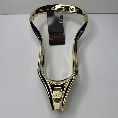 Vintage Nike Elite 10 Gold Plated Unstrung Lacrosse Head New With Tags • $90