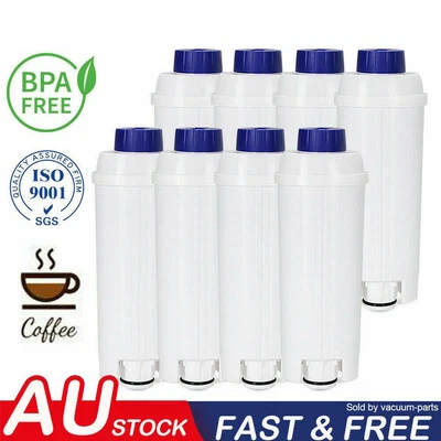 $21.99 • Buy 2/4/6/8 Pcs Coffee Filters For Delonghi DLS C002 Water Filter ECAM22110SB