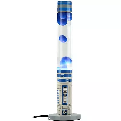 NEW Disney Star Wars R2-D2 Motion Lava Lamp Blue Silver • $49.99