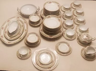 85-Piece Set Of AICHI China Made In Occupied Japan Service For 12 • $299