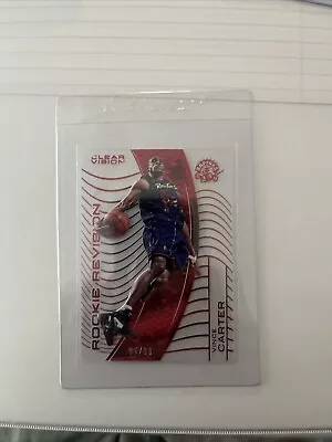 2015-16 Panini Clear Vision Vince Carter Rookie Revision Red Acetate #95/99 • $19.95