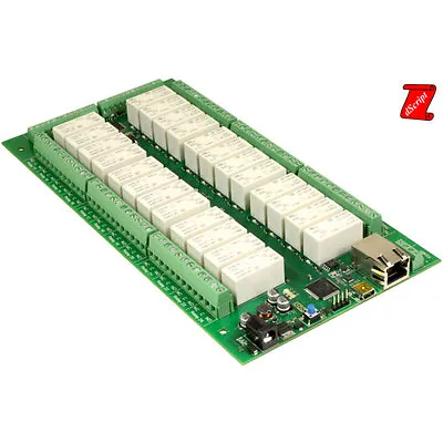 £207.63 • Buy Card Ethernet 24 Relay 16 A, 8 Channels I/O - DS2824