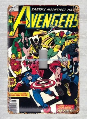 $18.88 • Buy  Avengers Comic Captain America Metal Tin Sign Decorative Items