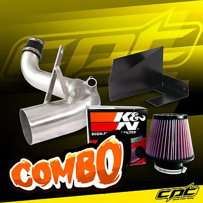 For 11-14 Sonata Turbo 2.0L 4cyl Polish Cold Air Intake + K&N Air Filter • $151.96