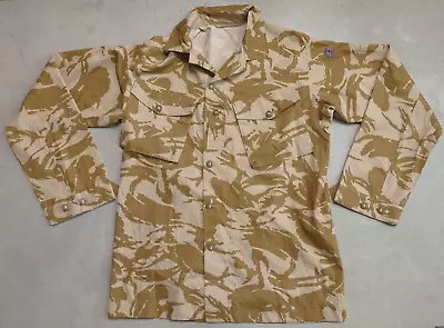 New British Military Surplus Tropical Desert DP Camo Coat Shirt Jacket XL Long • $39.99