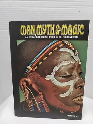 MAN MYTH And MAGIC Volume 13 ~ 1970s Vintage HB Encyclopedia • $10