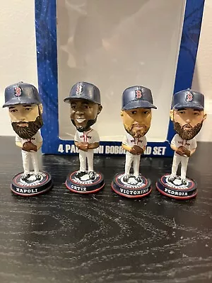 Boston Red Sox 2013 Mini Set Of 4 Bobblehead Set Get Beard Ortiz  Victorino • $119.99