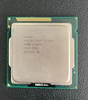 Intel I7-2600 3.40GHz 8MB Quad Core CPU Processor LGA 1155 SR00B • £34.99