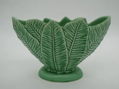Sylvac Palm Leaf Design Plater Vase No. 3723 • £18
