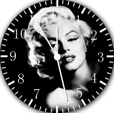 Marilyn Monroe Frameless Borderless Wall Clock Nice For Gifts Or Decor Y102 • $22.95