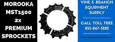 PREMIUM MOROOKA SPROCKET  MST1500 / MST1500vd  • $660