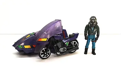 M.A.S.K. PIRANAH Motorcycle COMPLETE With Sly Rax Vintage 1985 • $45
