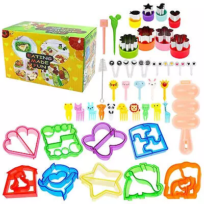 Sandwich Bread Cutters Set For Bento Lunch Box Vegetable Fruit Mold Cutters • $43.23