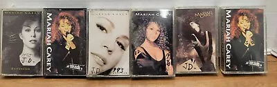 Mariah Carey Cassette Tapes Lot Of 6: Daydream Music Box Emotions Unplugged Self • $19.99