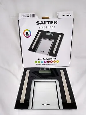 Salter 9128 BK3R Electronic Body Analyser Scale - Black • £15