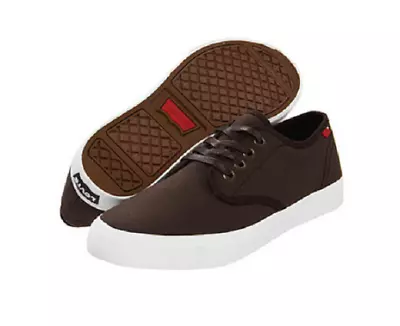 LEVIS 515095-01A EVAN CANVAS Mn`s (M) Black Canvas Skate Shoes • $12.99