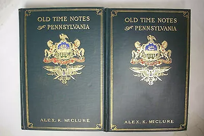 Limited Edition HISTORY OF PENNSYLVANIA*Signed Abraham Lincoln Adjutant General • $224.97