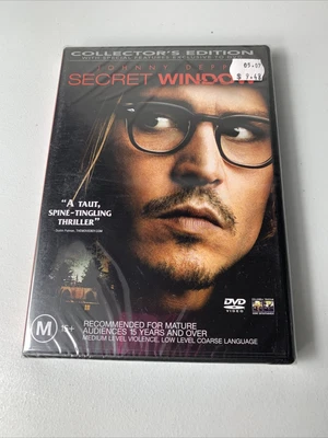 $12 • Buy Secret Window (DVD, 2004) Region 4 Brand New And Sealed Johnny Depp
