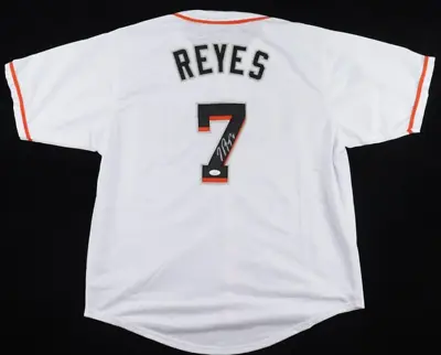 Jose Reyes Miami Marlins Jersey (JSA COA) 3xN.L. Stolen Base Leader 2005-2007 SS • $129.95