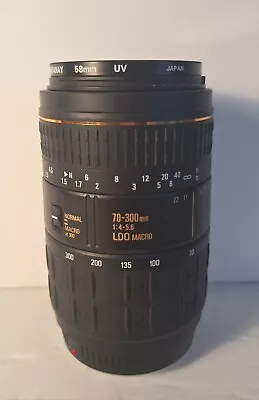 Quantaray AF 70-300mm F4-5.6 LDO Macro Lens • $28.95