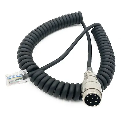 Round 8 Pin To RJ45 Microphone Adapter Cable For Yaesu FT450D FT897D FT991 FT891 • $13.78