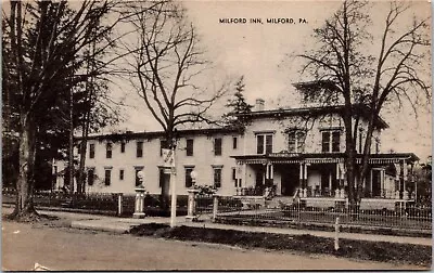 Milford Inn Milford Pennsylvania Postcard • $4.99