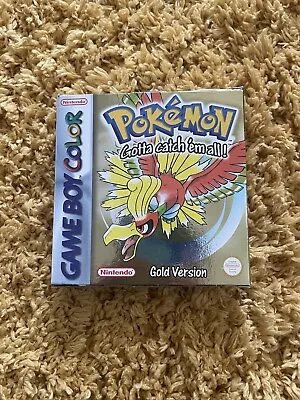 Pokemon: Gold Version (Nintendo Game Boy Color 2001) - Boxed W/manuals • £154.99