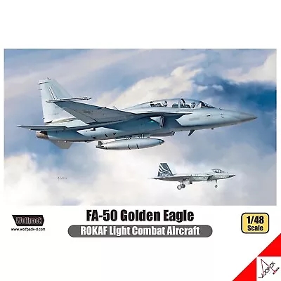 WOLFPACK 1/48 FA-50 Golden Eagle ROKAF Light Combat Aircraft-Premium Edition Kit • $54.47