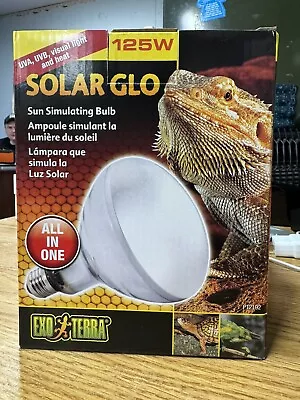 Exo Terra Solar Glo Mercury Vapor Lamp A U/V Light Heat Reptile  • $27.99