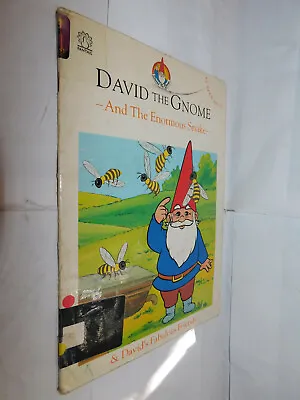 David The Gnome & The Enormous Snake TV Show Illustrated Story Book PB 1989 • £8.75