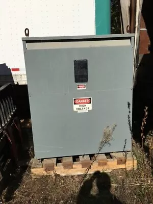 112.5 KVA Square D 112T42H  Dry Type Transformer 12470-208Y/120V 3 Phase • $4995