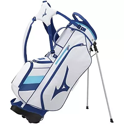 MIZUNO Golf Caddy Bag Tour Stand Men's Lightweight Approx. White/Blue 5LJC222501 • $243.66