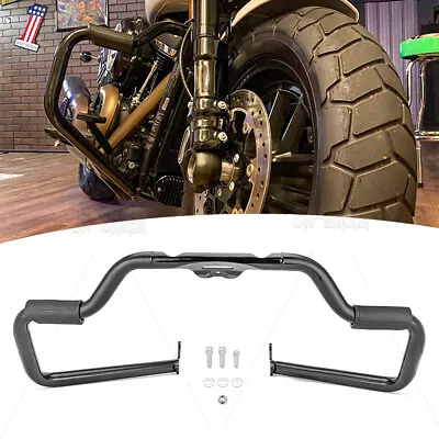 Mustache Engine Guard Crash Bar For Harley Davidson Softail Slim FLSL 2018-2024 • $159.99