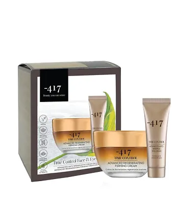 Minus 417 Time Control Face & Eyes Set Anti-Wrinkle Eye Cream Regenerating • $87