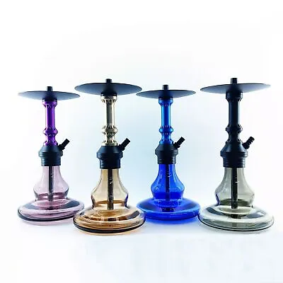 Hookah 44cm Mini German Tango Shisha Complete Shisha With Glass & Silicone Pipe • £42.99