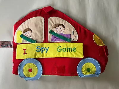 I Spy Travel Road Game Fabric 25 Squares To Turn Over 36 Months Latitude Enfant • £16.08