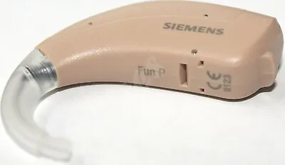 Pair Signia Siemens Hearing Aids Fun P BTE 6 Channel Digital Severe Loss • $104.50