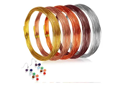 $7.65 • Buy 5 Pack Jewelry Wire, Craft Wire, Wire For Jewelry Making, 20 Gauge Wire Tarnish