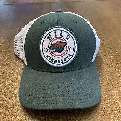 CCM Minnesota Wild Trucker SnapBack Hat Pro Ok’d • $20